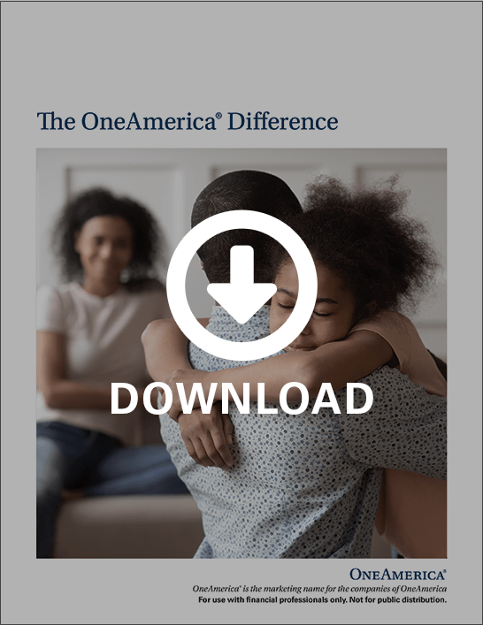 The OneAmerica Difference Infographic